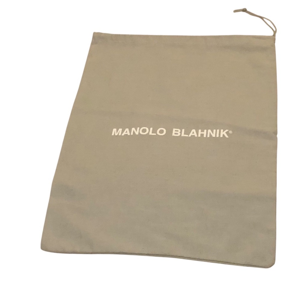 Manolo Blahnik Gray Dust Bag